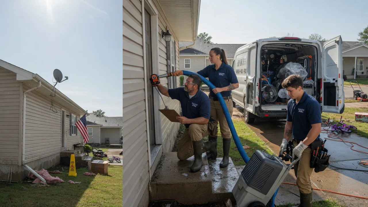 Ceiling Water Damage Restoration in Melissa, TX near me