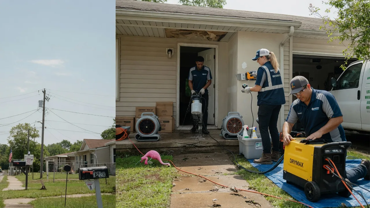 Storm Damage Water Removal in Melissa, TX near me